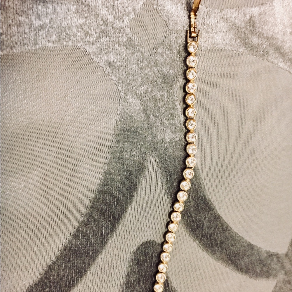 Swarovski Crystal Tennis Bracelet.